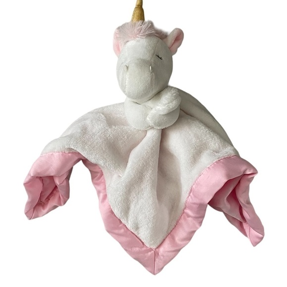 Carter’s Unicorn Plush Stuffed Animal Snuggler Lovey Security Blanket - Picture 1 of 4